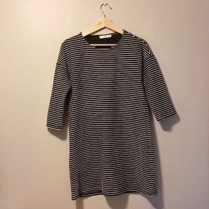 Mango Striped Shirt Dress